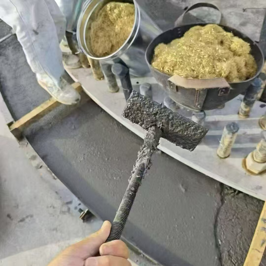 喀什C120钢纤维高强无收灌浆料 轧机压缩机汽轮机发电机锻压设备底座灌浆材料